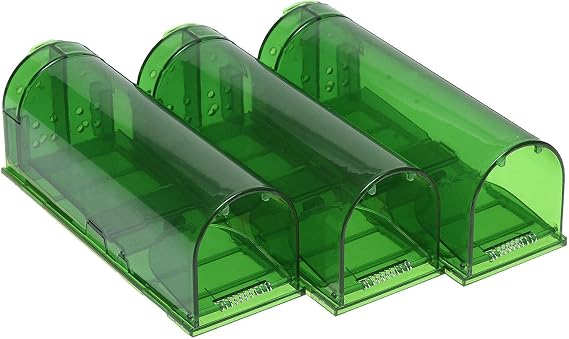 Harris Humane Mouse Trap, Catch and Release, 3-Pack