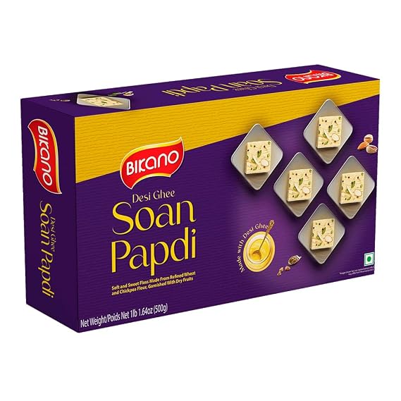 Bikano Soan Papdi (Desi Ghee)