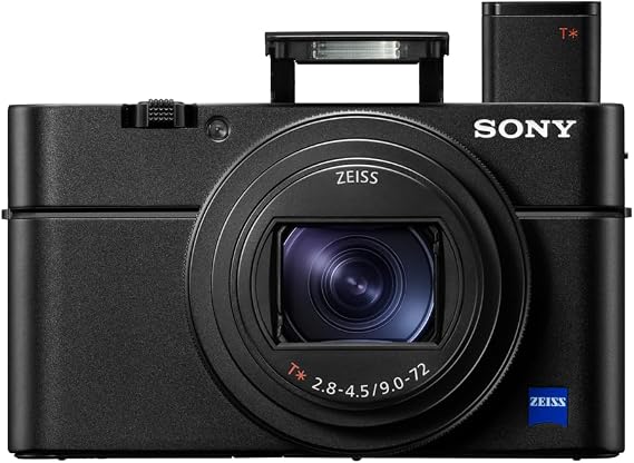 Sony RX100 VII Premium Compact Camera 1.0-Type CMOS Sensor Black | 1.0-Type Stacked CMOS Sensor (DSCRX100M7)