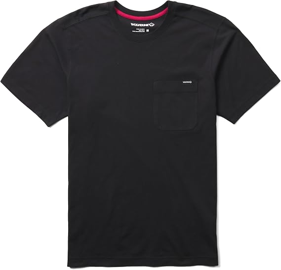 Wolverine Men's Classic Short Sleeve Pocket Tee