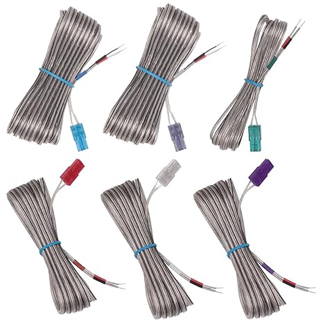 dav Set of 6 Speaker Wire Cord Cable Kit for Sony Speakers hbd
