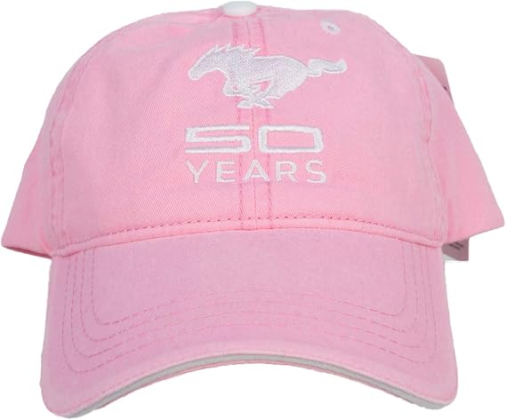 Ford Mustang Hat 50th Anniversary Embroidered Cap