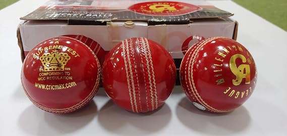CA Supreme Test Cricket Ball Red (Pack of 1)