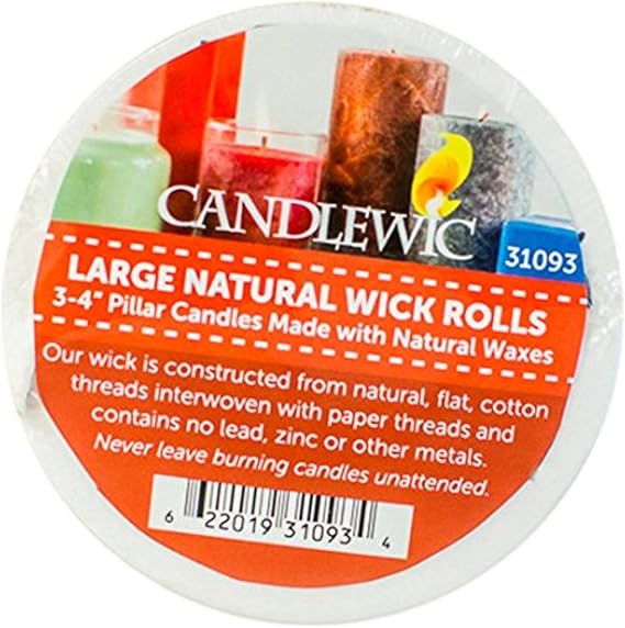 Candlewic Lg. Natural Wick - Spools - 100 Ft