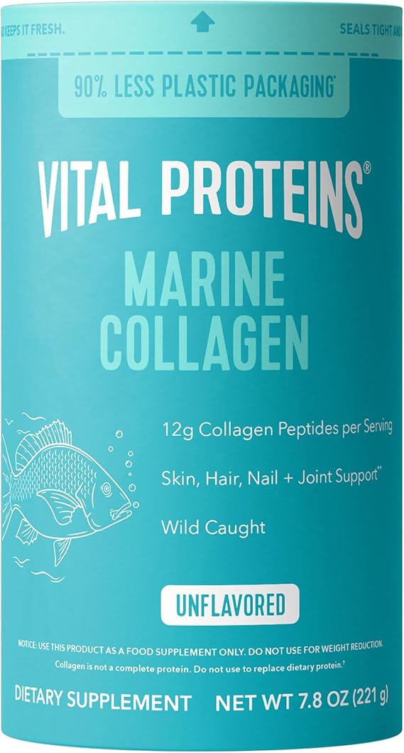 Vital Proteins Marine Collagen Peptides Powder Supplement, 7.8oz