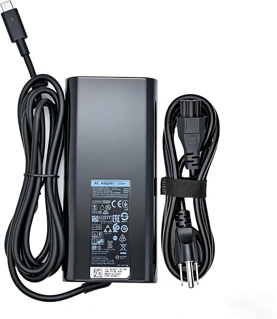 130W USB Type C Laptop Charger Compatible with Dell XPS 15 17