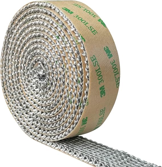 Stove Gasket Tape, Wood Stove Gasket, 1" Wide, 1/8" Thick, Length 72"