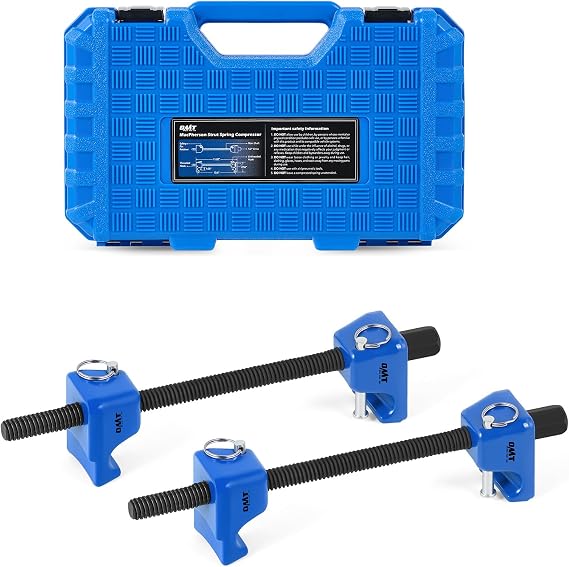 OMT 2Pcs MacPherson Strut Spring Compressor Tool Set for Cars and Vans