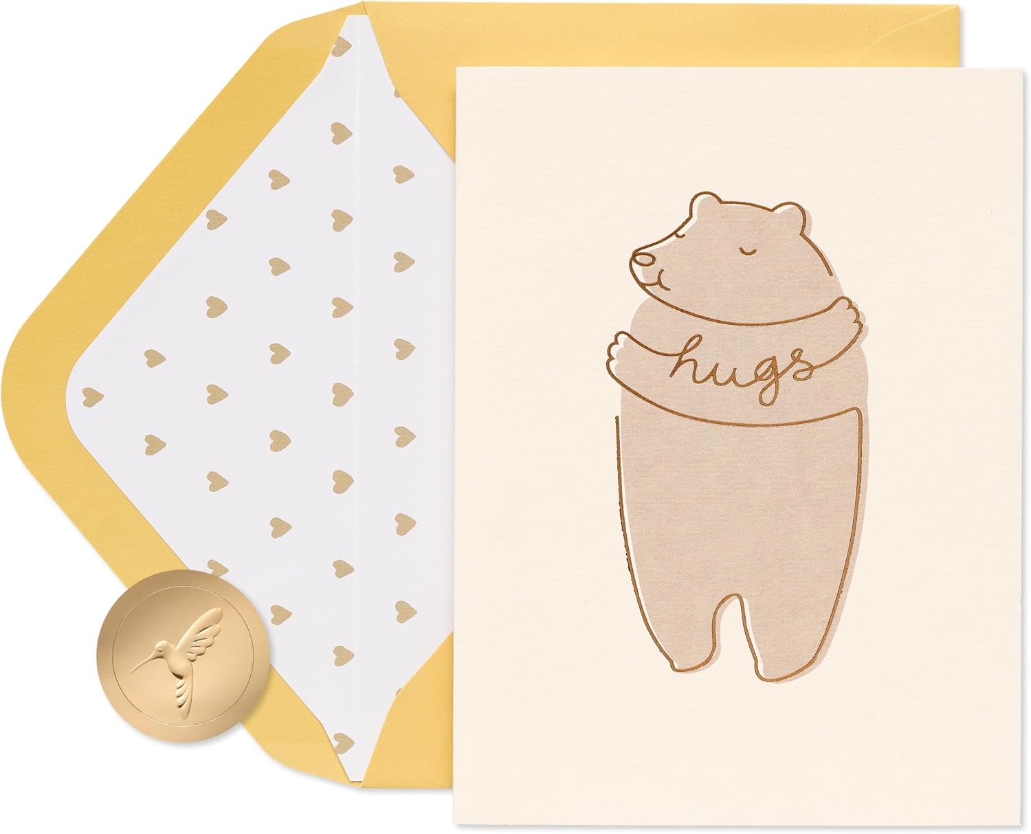 Papyrus Blank Thinking of You Card Hugs