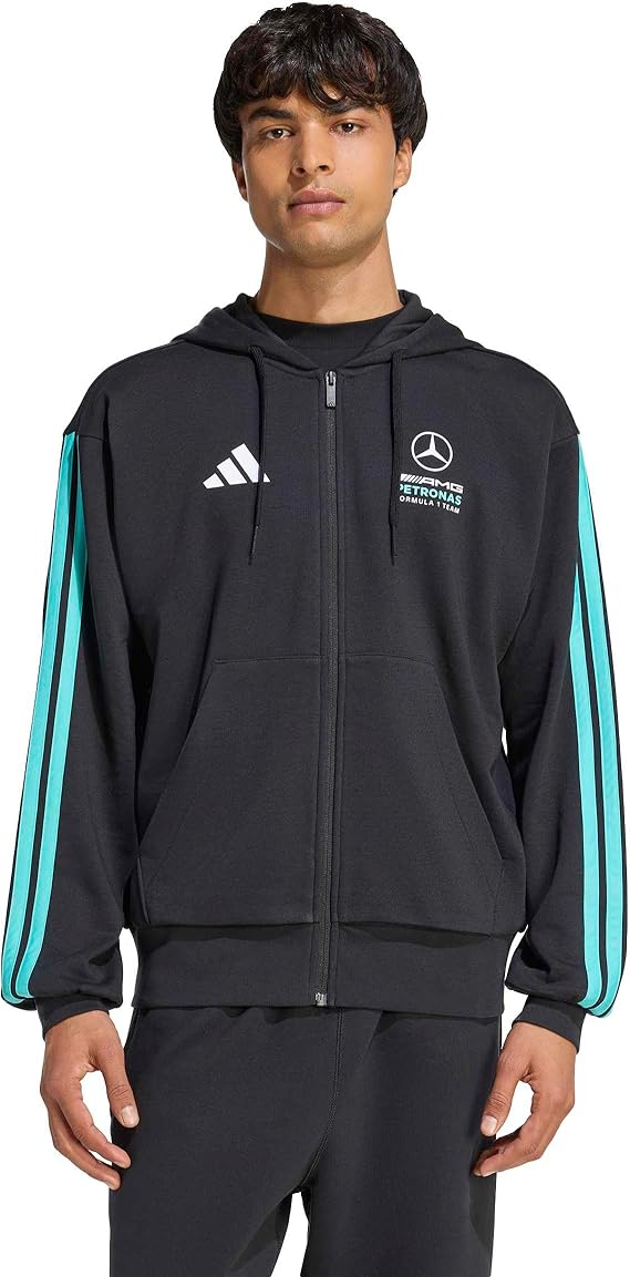 adidas Men's Mercedes - AMG Petronas Formula One Team Full-Zip Hoodie