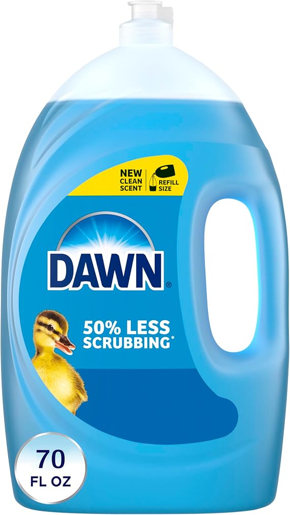 Dawn Ultra Dishwashing Liquid, Original, 70 Oz, Blue
