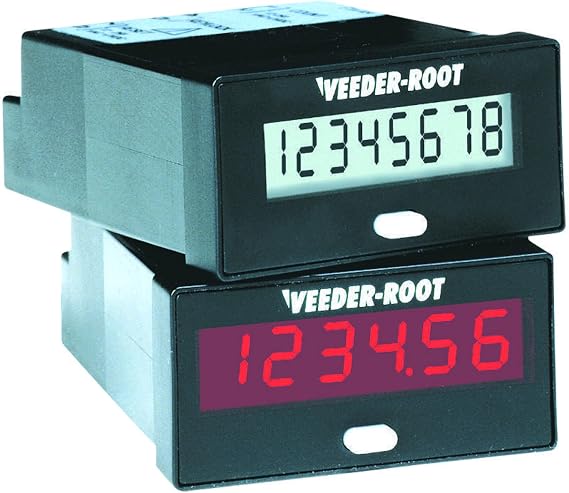 C342-2474 - Panel Mount Timer, Totalizing, 1/32 DIN, 59 s, 9999 h, 22 mm, 45 mm