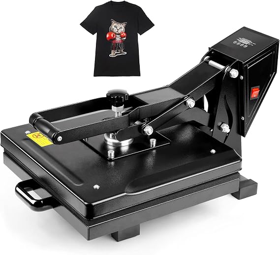 38x38 cm/15 X 15 Hot Press Machine, Digital Heat Transfer Sublimation, Multifunctional Heat Press Machine for T Shirts Mugs Hat Plate Cap