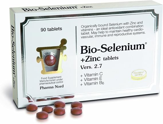 Pharma Nord Bio-Selenium + Zinc | Immune Support | 90 Tablets