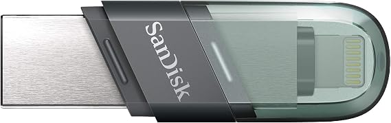SanDisk 256GB iXpand USB Flash Drive Flip SDIX90N-256G