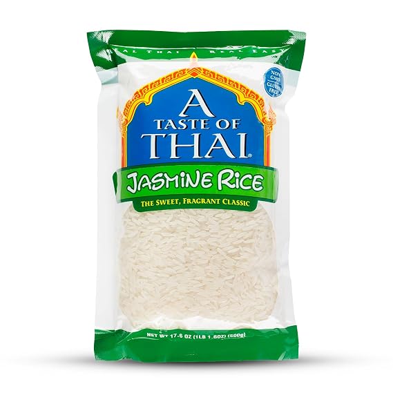 A Taste of Thai White Jasmine Rice - Authentic Thai White Rice