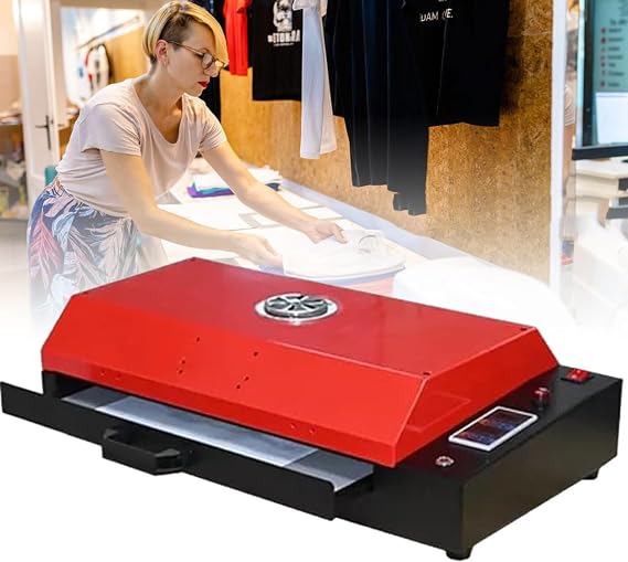 A3 DTF Oven Dryer, DTF Oven Curing Transfer Film with Temperature & Timer,DTF Powder Dryer, Heat Transfer Equipment,for T-Shirt Clothes DIY Printing