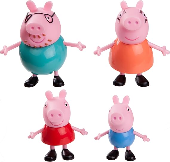 Jazwares Peppa Pig Peppa and Family Pack