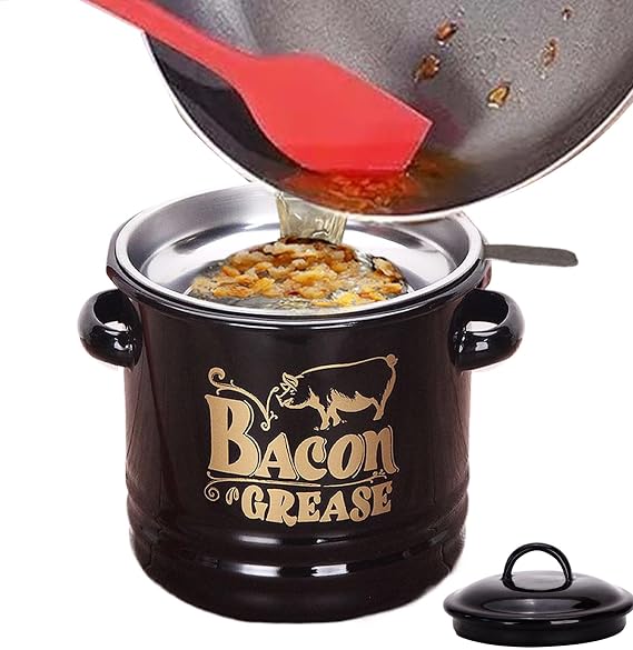 Grease Container 1200ml Oil Storage Keeper