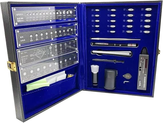 Portable Electronic Diamond Tester Pen For Diamond, Diamond Selector Tool Kits, With Electronic Diamond Tester Pen, Color Stone Gold Jewelry Measuring Testing, For Diamond, Sapphire, Ruby, Crysta