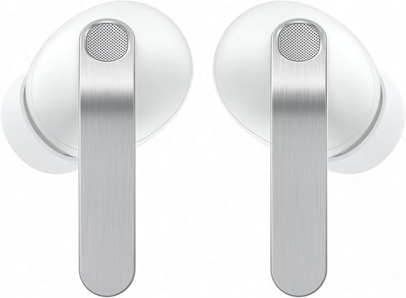 Samsung Galaxy Buds4 Pro, White (CAD Version & ) - New Fit, Two-Way Speaker, Adaptive ANC, AI Assistant