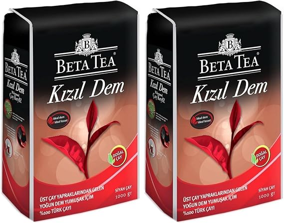 Beta Kızıl Dem Türk Çayı 1000GR (2 paketi)