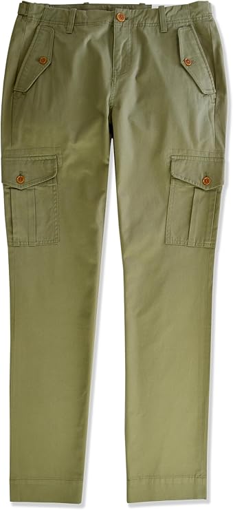 Brooks Brothers Mens MR00622 Washed Cotton Stretch Cargo Pants,