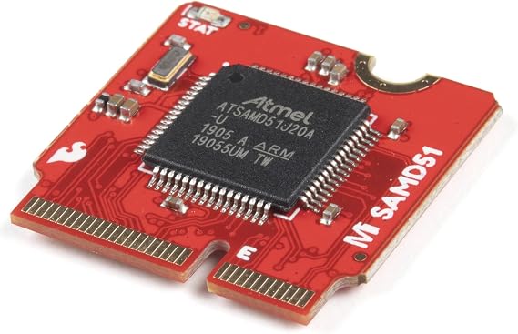 SparkFun MicroMod SAMD51 Processor - Modular Interface Ecosystem Connects SAMD51 microcontroller Processor Board Compatible with Various Carrier Board peripherals