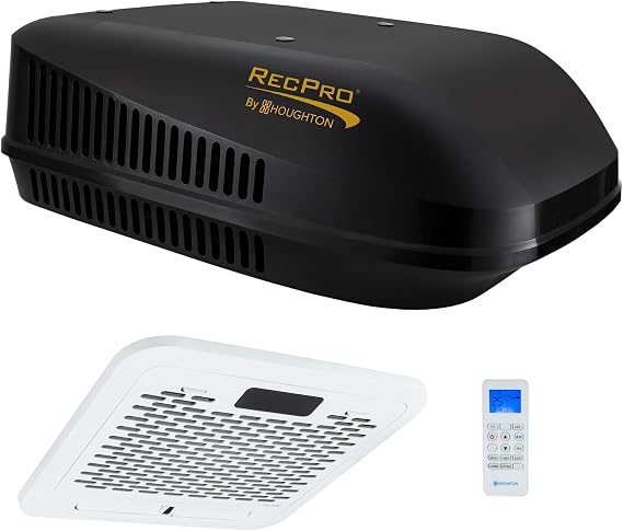 RecPro 13.5K Ducted RV Air Conditioner, Black, Cooling Only