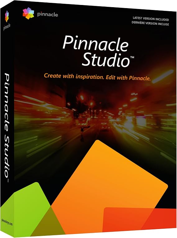 Pinnacle Studio 26 | Value-Packed Video Editing & Screen Recording Software [PC Key Card]