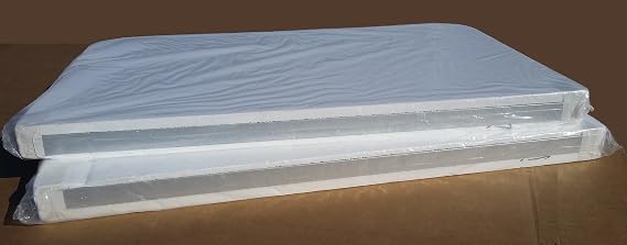 BeyondNice Hot Tub Cover - Spa Cover Replacement Custom Foam - 2 Pieces, 4-2 Taper