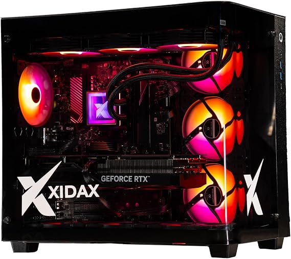 XIDAX X-6 Series Intel Core i9 14900KF (up to 6.0 GHz) | GeForce RTX 5090 32GB | 64GB (2x32GB) RAM| 2TB M.2 SSD | Geniune Window 11 Home | ONAMI Black Gaming Desktop - Assembled & Serviced in Utah