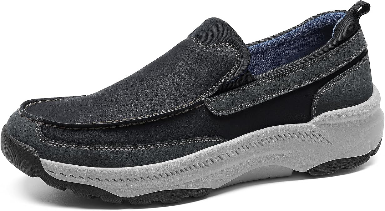 Cestfini Mens Orthopedic Slip On Walking Shoes