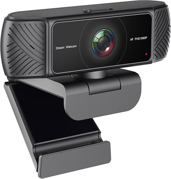 Streaming Webcam for PC, 1080P Computer Web Camera with Microphone
