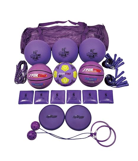 Sportime - 1281818 Kindergarten Recess Pack, Violet