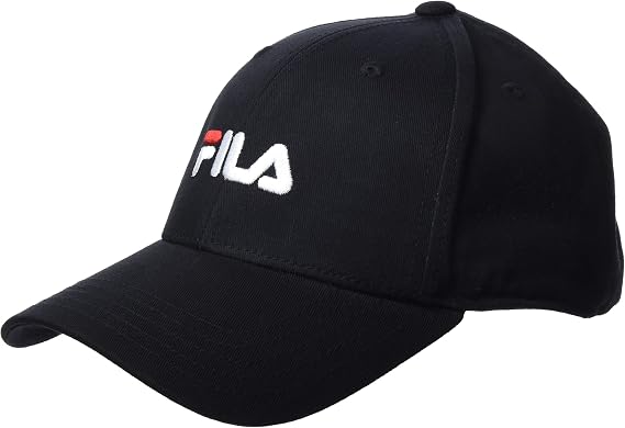 FILA Unisex Baseball Cap Brasov 6 Panel with Linear Logo - Strap Back
