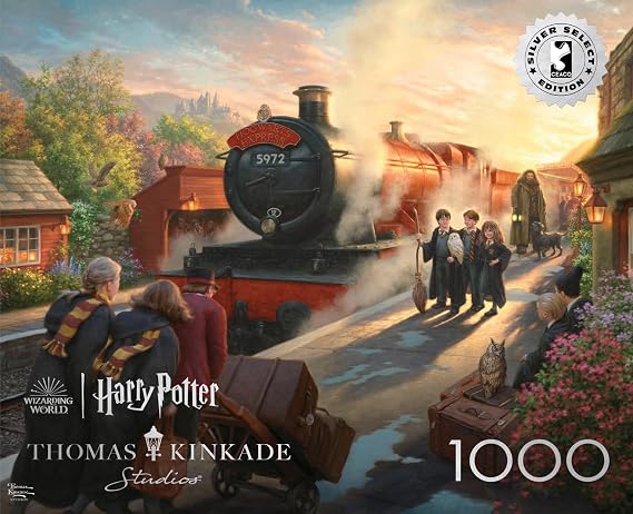 Buffalo Games - Thomas Kinkade - Hogwart's Express - 1000 Piece Puzzle