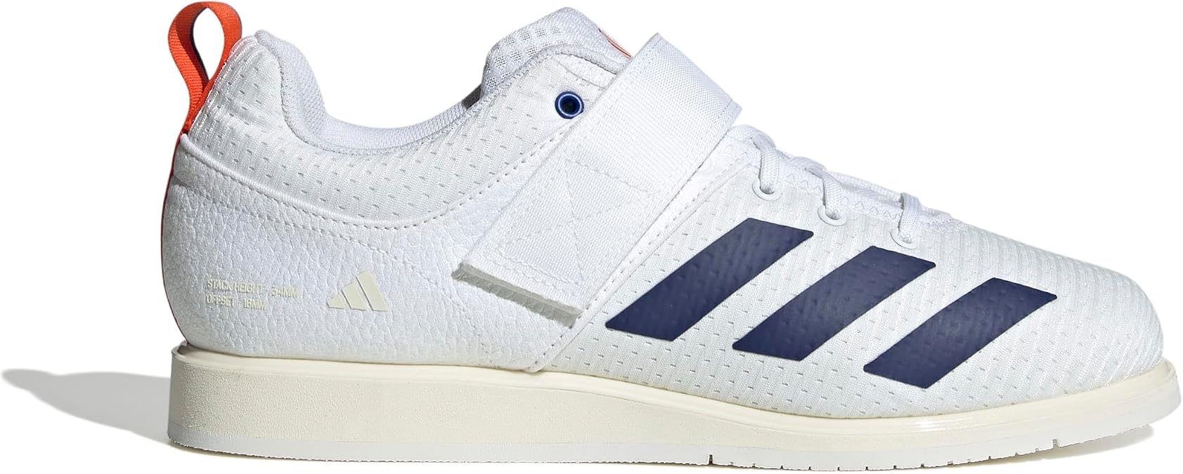 adidas Powerlift 5 Weightlifting Shoes, White, EU 41 1/3