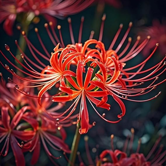 Lycoris Perennial-Spider Lily Bulbs-Rare and Beautiful Lycoris Bulbs in Bulk：Planting for Stunning Garden Displays【Nyugs】-2 Bulbs-H