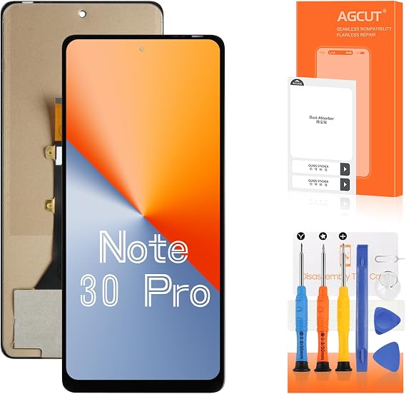 for Infinix Note 30 Pro LCD Screen Replacement for Infinix Note 30 Pro LCD Display X678B LCD Digitizer Screen Touch Assembly Repair Part
