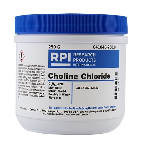 Choline Chloride, 250 Grams