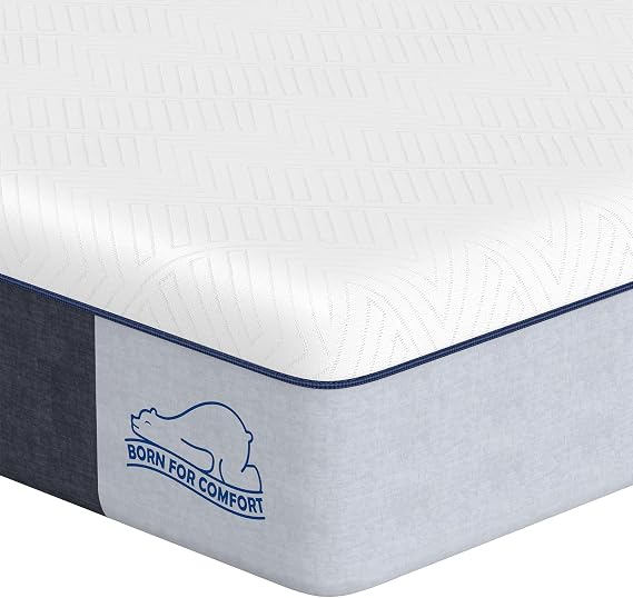wowttrelax Double Mattresses Memory Foam 4ft6 Medium Firm, 135x190x20cm | Double Bed mattress With Soft Breathable Fabric, 2 layer foam mattress for pressure relief, Removable Washable Cover