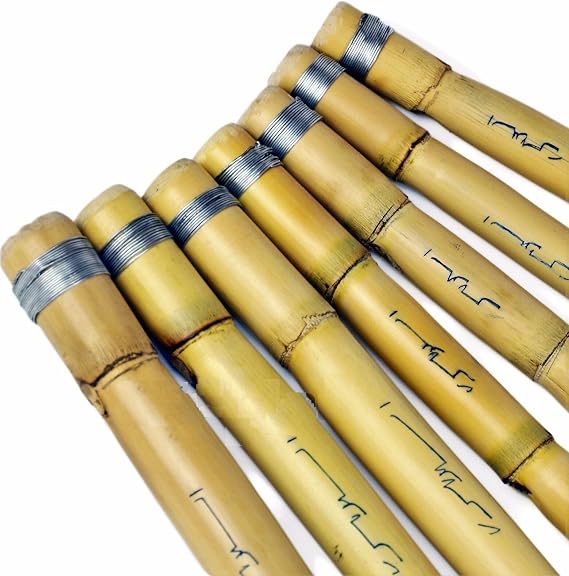 Egyptian Kawala Qawwal Ney Nay Flute Woodwind FULL Set 7 pcs ALSAID BAYOMY (Ney flute 7 pcs)