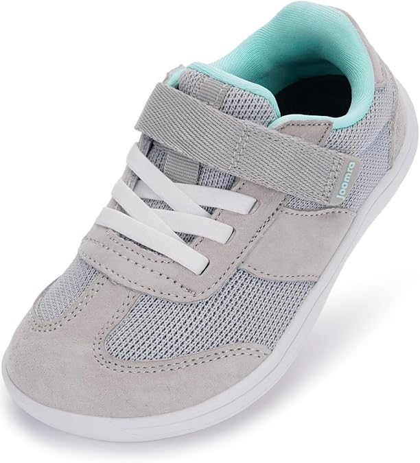Joomra Toddler/Little Kid Wide Barefoot Shoes | Splay Naturally Minimalist Sneakers for Boys Girls | Zero Drop Sole