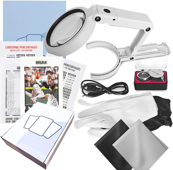 Sports Cards Grading Kit, Card Centering Grading Tool, Sports Trading Cards Measuring Tools.