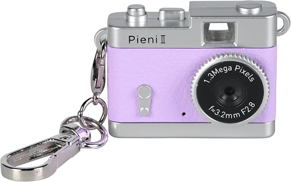 Exclusive Kenko Kenko Digital Toy Camera Pieni II Lilac Keychain Set 1.31 Million Pixels Photo & Video Shooting Function microSD Card Slot 446850