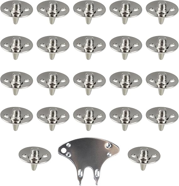 22pcs Replacement Metal Cricket Spikes Screw In Studs Cleats Pins