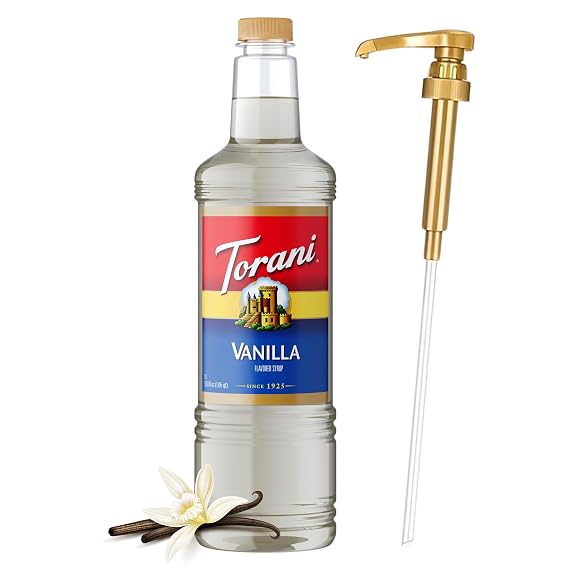 Torani Vanilla Syrup PET (1L)