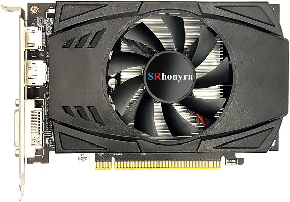 RX 550 4GB Graphics Card GDDR5 128-Bit | PCIe 3.0 x16 bus powered only,full-height dual-slot width
