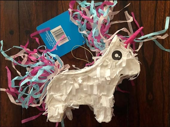 Unicorn Mini Personal Pinata Party Favor Supplies Party Decor